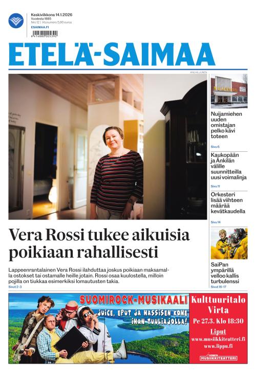 Etelä-Saimaa 14.1.2026