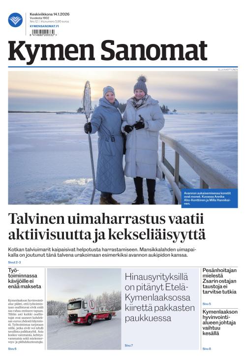 Kymen Sanomat 14.1.2026