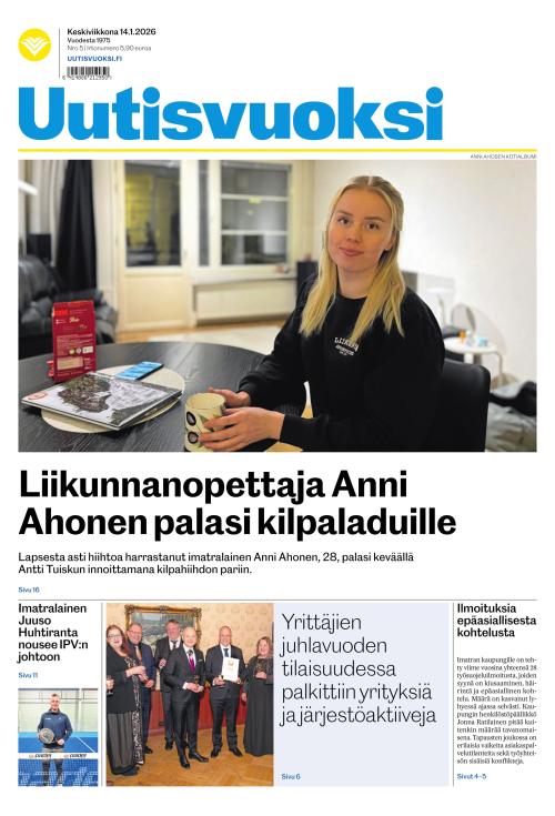 Uutisvuoksi 14.1.2026