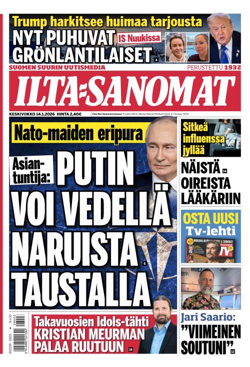 Ilta-Sanomat 14.1.2026