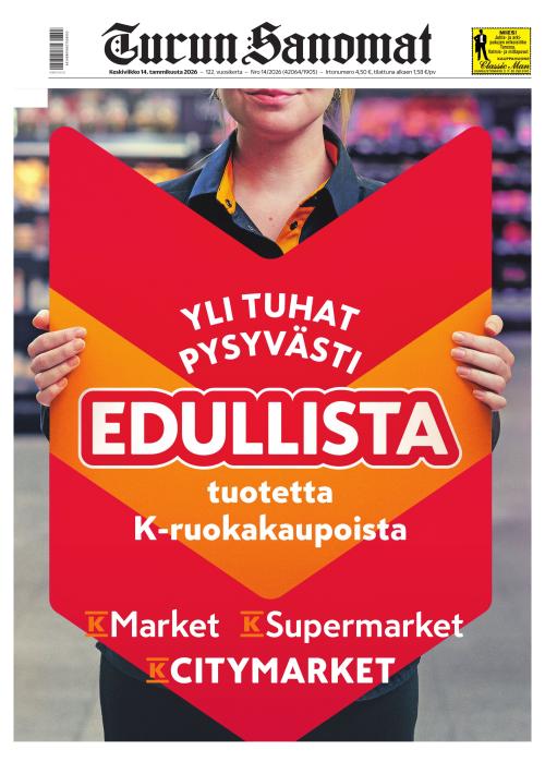 Turun Sanomat 14.1.2026