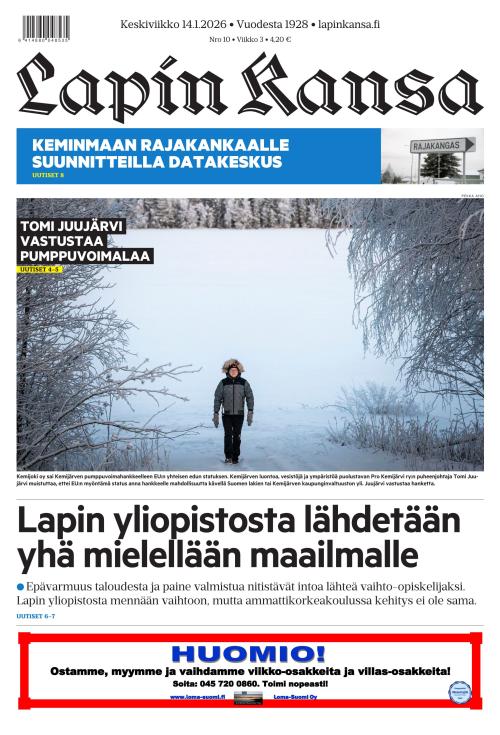 Lapin Kansa 14.1.2026