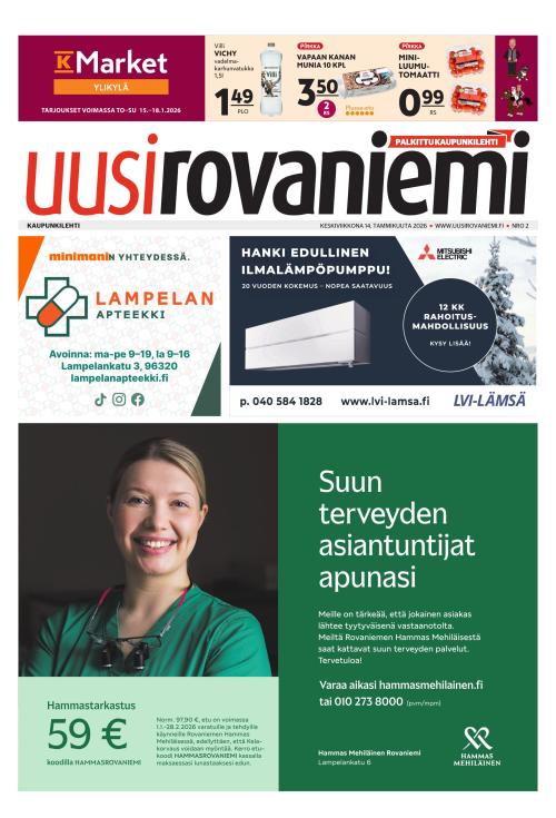 Uusi Rovaniemi 14.1.2026
