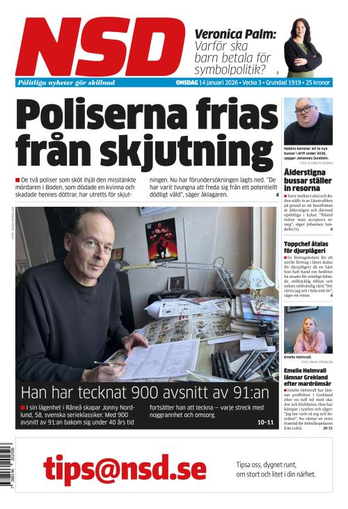 Norrländska Socialdemokraten 14.1.2026