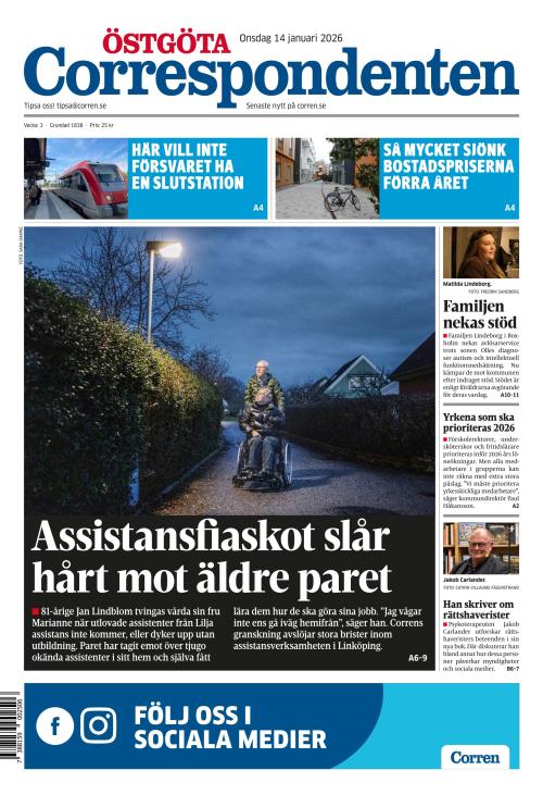 Östgöta Correspondenten 14.1.2026