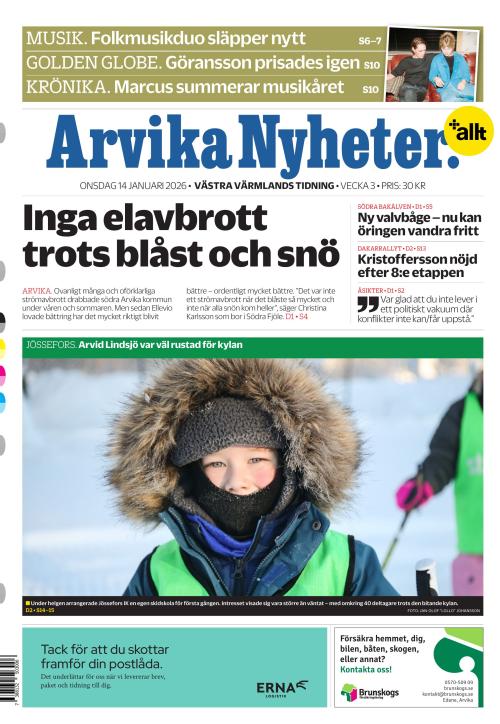 Arvika Nyheter 14.1.2026