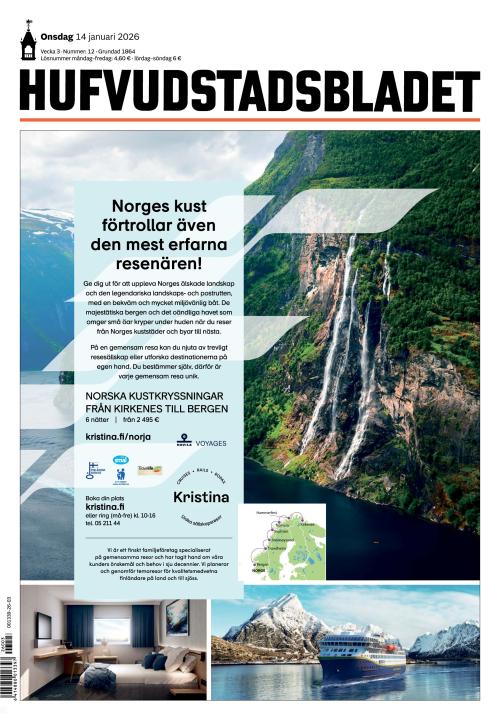 Hufvudstadsbladet 14.1.2026