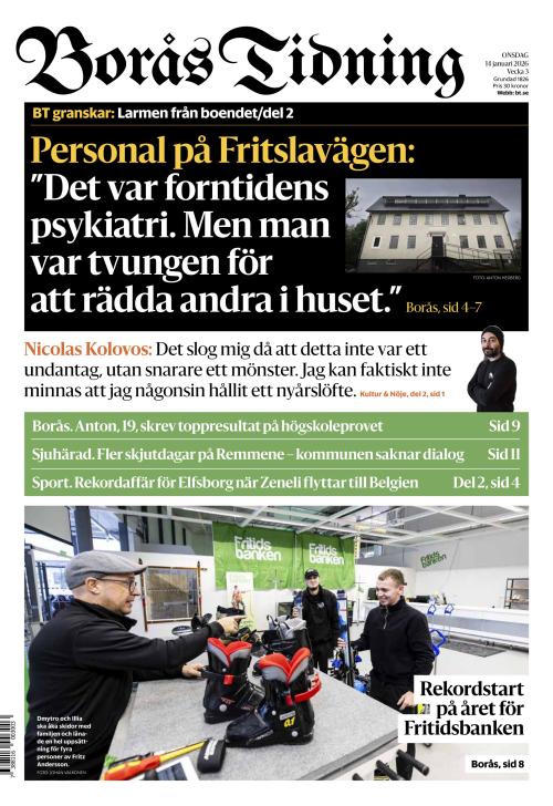 Borås Tidning 14.1.2026