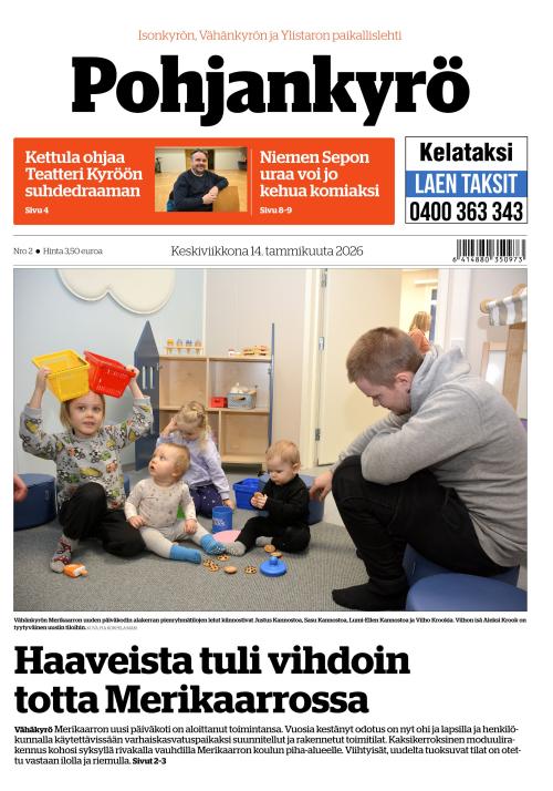 Pohjankyrö-lehti 14.1.2026