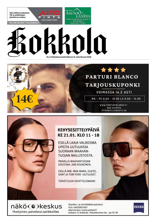 Kokkola-lehti 14.1.2026