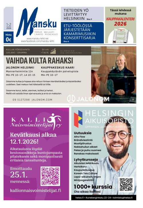 Mansku-lehti 15.1.2026