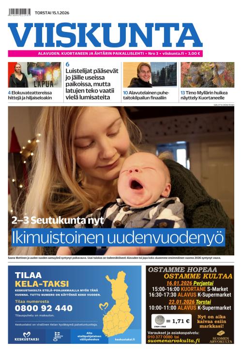 Viiskunta 15.1.2026