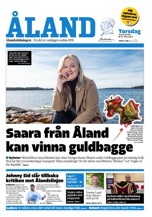 Ålandstidningen 15.1.2026