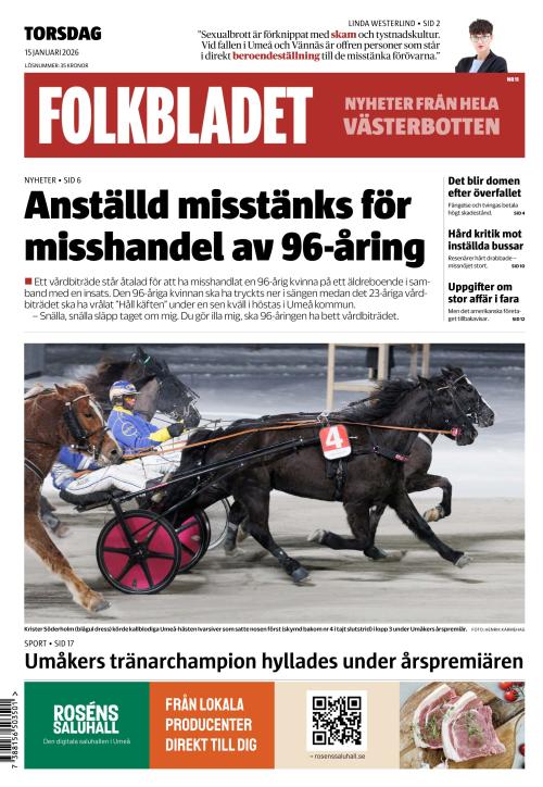 Folkbladet (Västerbotten) (SE) 15.1.2026