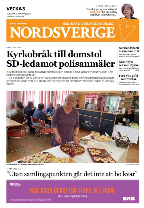Nordsverige 15.1.2026