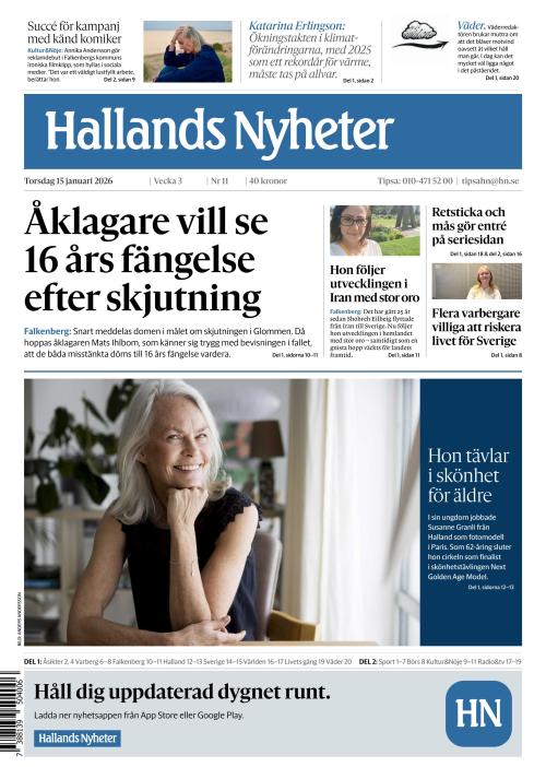 Hallands Nyheter 15.1.2026