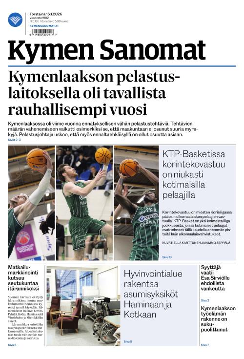 Kymen Sanomat 15.1.2026