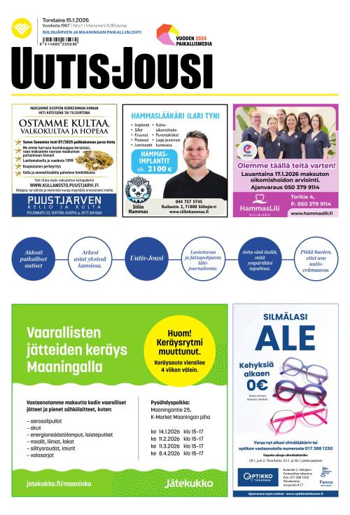Uutis-Jousi 15.1.2026