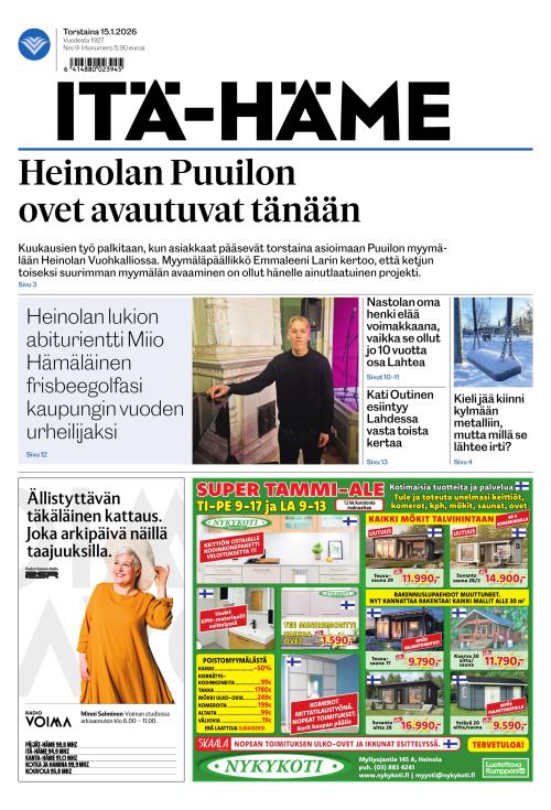 Itä-Häme 15.1.2026