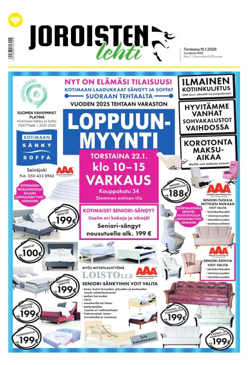 Joroisten Lehti 15.1.2026