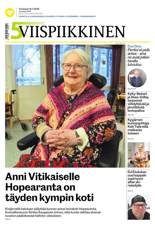 Viispiikkinen 15.1.2026