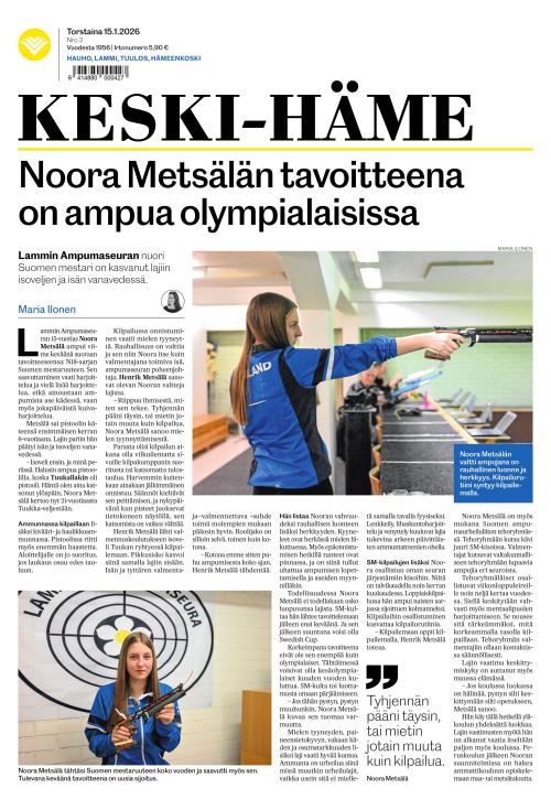 Keski-Häme 15.1.2026