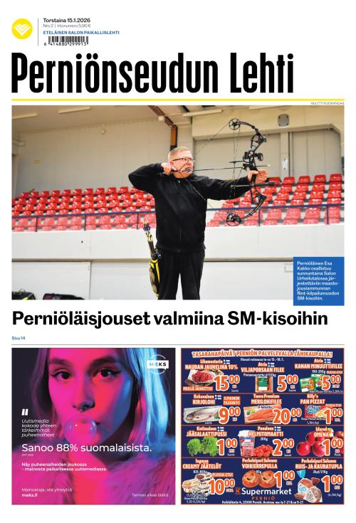 Perniönseudun Lehti 15.1.2026