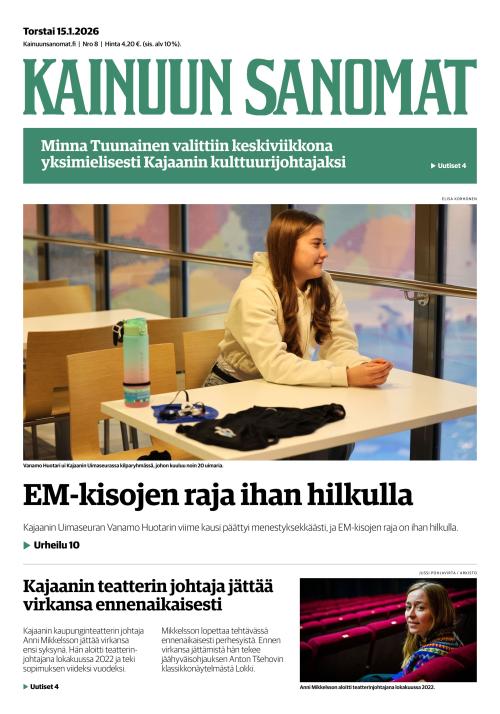 Kainuun Sanomat 15.1.2026