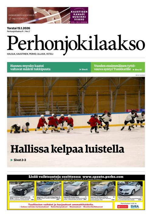 Perhonjokilaakso 15.1.2026