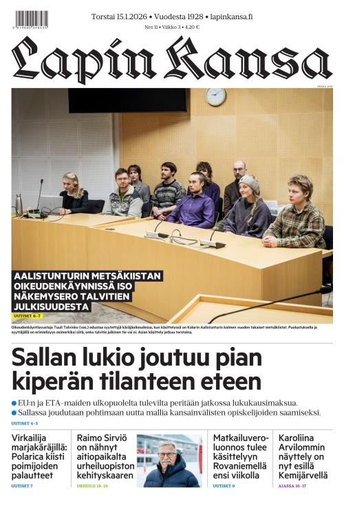Lapin Kansa 15.1.2026