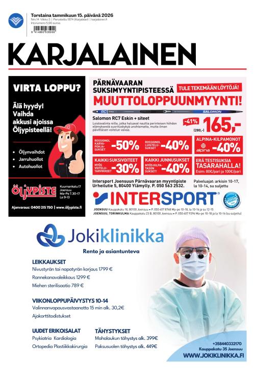 Karjalainen 15.1.2026