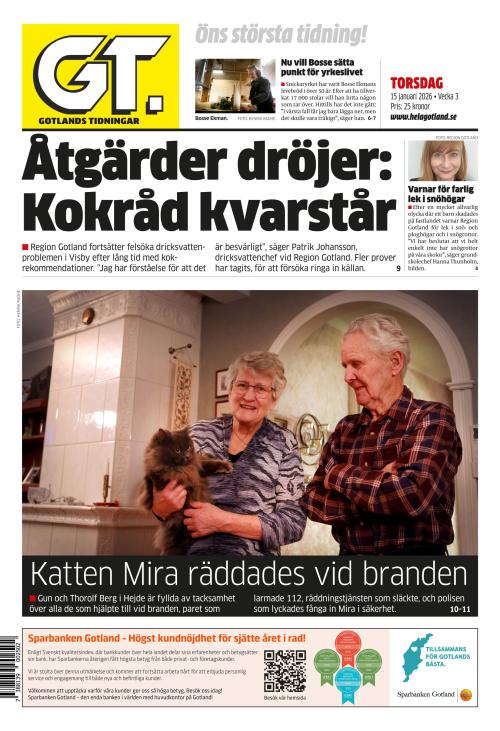 Gotlands Tidningar 15.1.2026