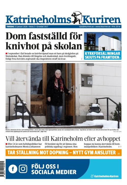 Katrineholms-Kuriren 15.1.2026