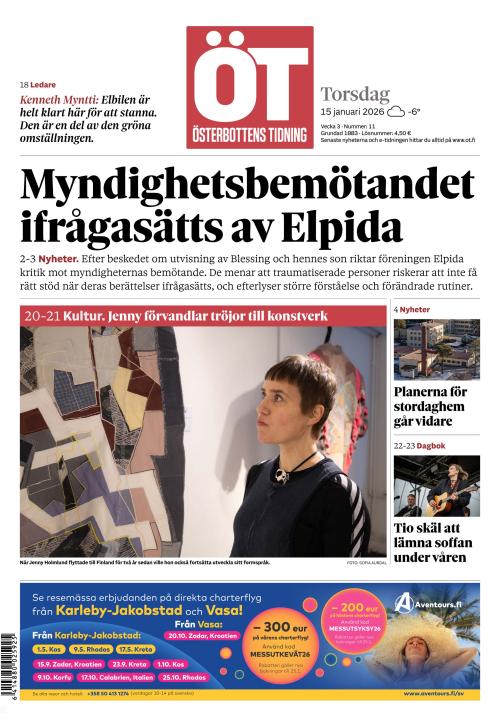 Österbottens Tidning 15.1.2026