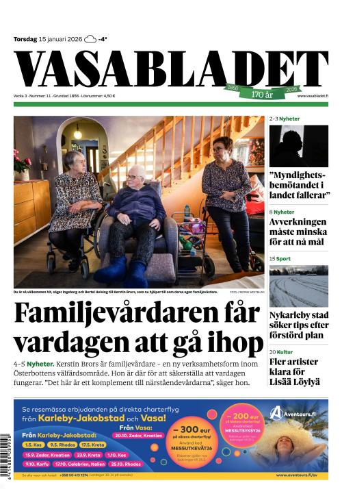 Vasabladet 15.1.2026