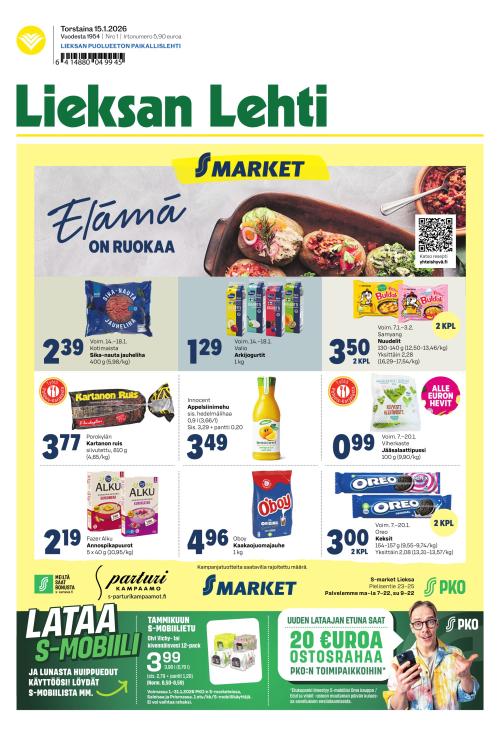 Lieksan Lehti 15.1.2026