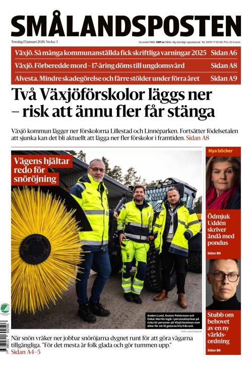 Smålandsposten 15.1.2026