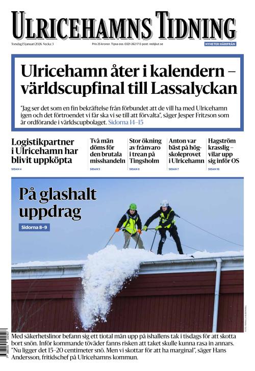 Ulricehamns Tidning 15.1.2026