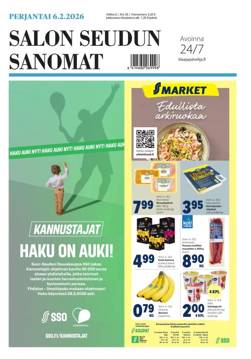 Salon Seudun Sanomat 6.2.2026