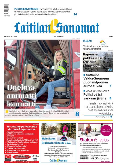Laitilan Sanomat 30.1.2026