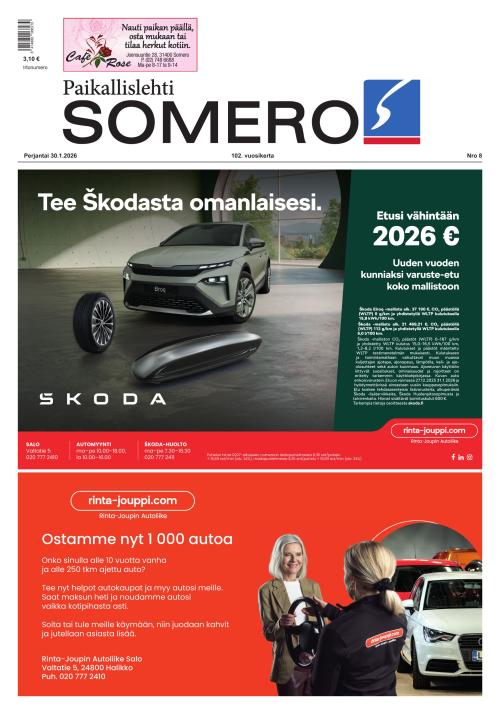 Paikallislehti Somero 30.1.2026