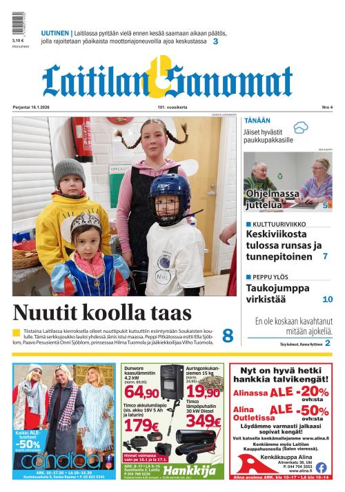 Laitilan Sanomat 16.1.2026
