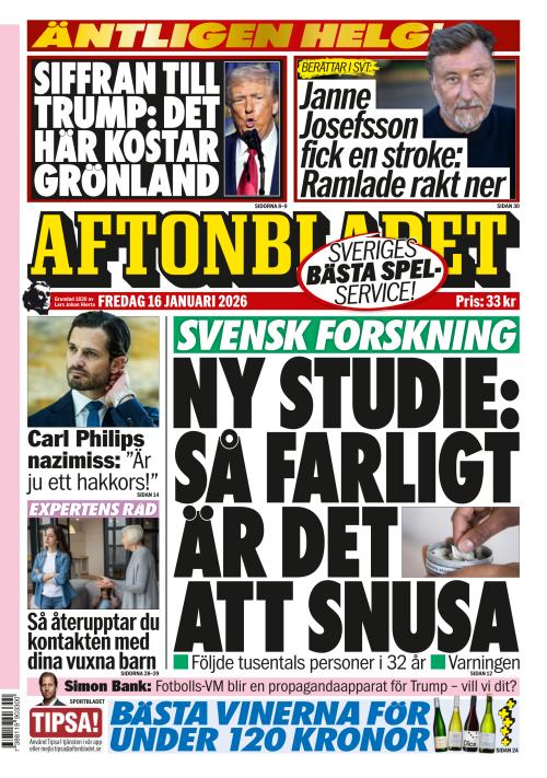 Aftonbladet 16.1.2026