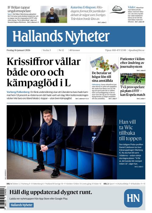 Hallands Nyheter 16.1.2026