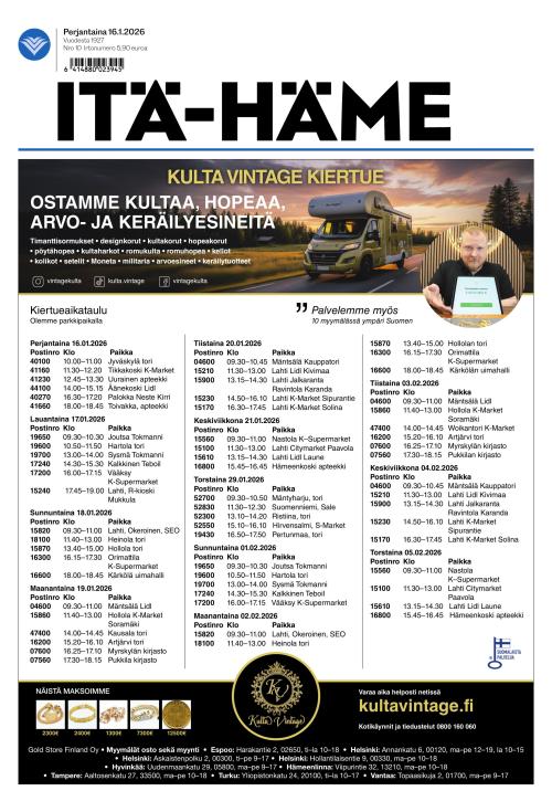 Itä-Häme 16.1.2026