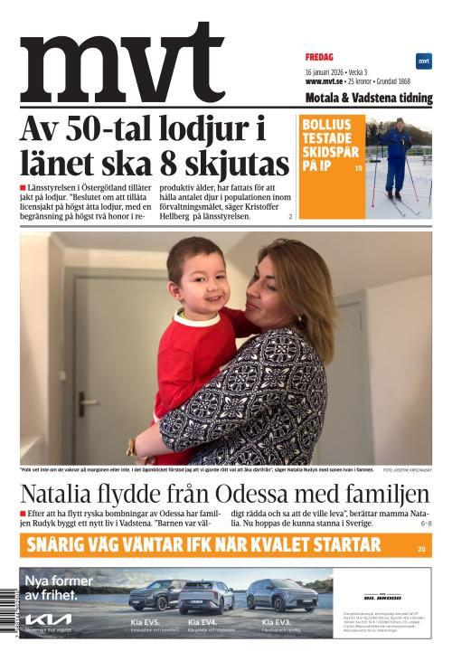 Motala Vadstena Tidning 16.1.2026