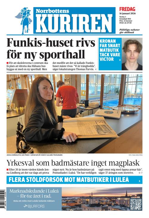 Norrbottens-kuriren 16.1.2026