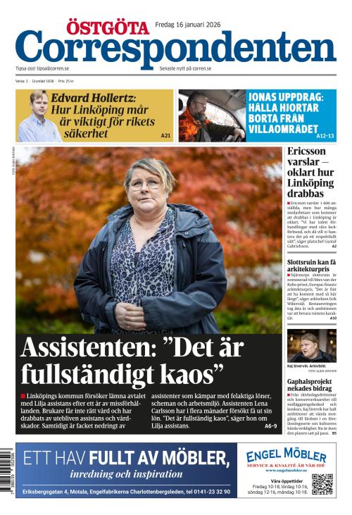 Östgöta Correspondenten 16.1.2026
