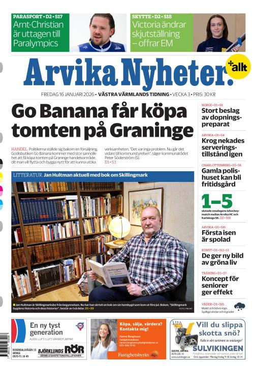 Arvika Nyheter 16.1.2026