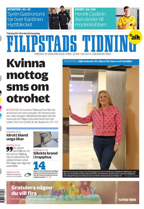 Filipstads Tidning 16.1.2026